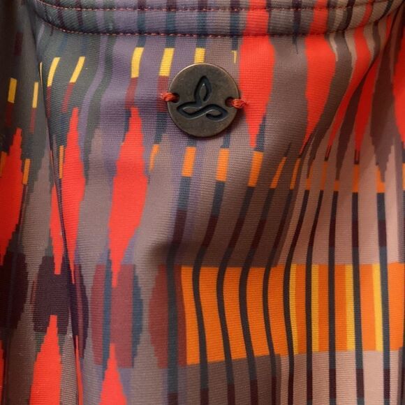 Prana Khari One Piece Swimsuit In Carmine Desert Geo Print Size XS New - Picture 8 of 11